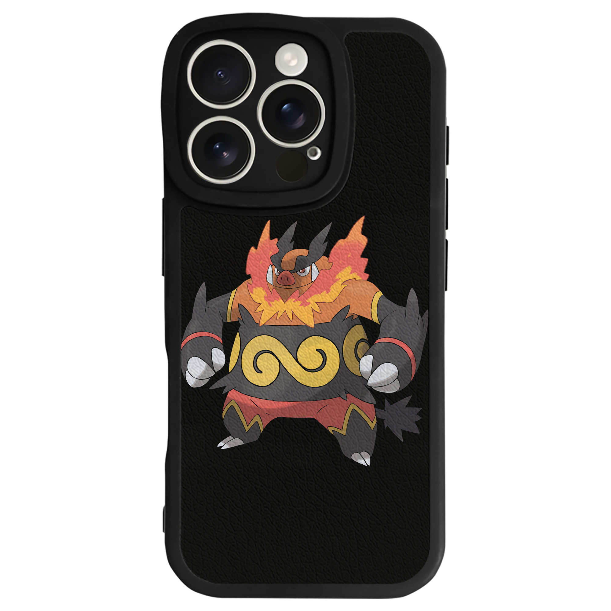 ポケットモンスター Pokémon 【iPhone 16シリーズ対応】シリコンスマホケース（レザー調） 材質：シリコン